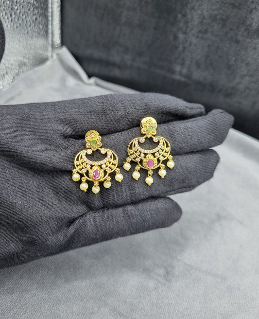 Ethnic Indian Temple Earrings