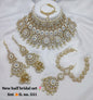 Meenakari Bridal Choker Set Jewellery With Matching Sheeshphool & Earring